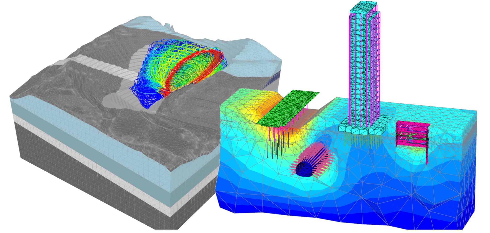 Engineer analysing detailed ground and asset model to assess construction impact during SEA